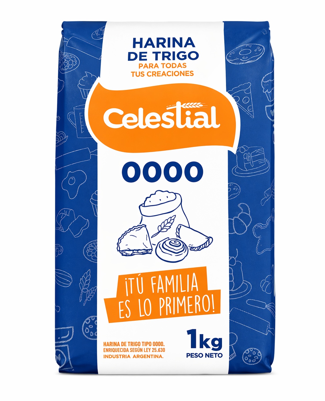 Harina Celestial 0000 x 1 Kg